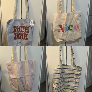 Cotton On medium Totes (4)